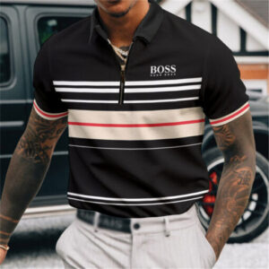 Hot Brand Zip Polo For Men