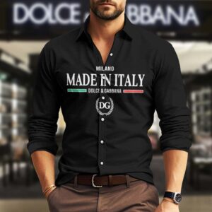 D&G Long Sleeve Button Shirt -DT303213