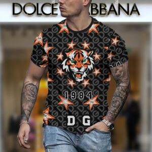 New 2024 – D Luxury Brand Premium T-Shirt Outfit For Men