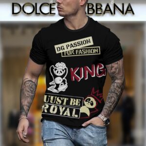 New 2024 – D Luxury Brand Premium T-Shirt Outfit For Men