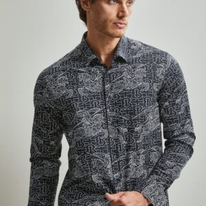 New Arrival BURBERRY Long Sleeve Button Shirt for Men Hot