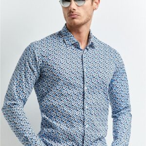 New Arrival BURBERRY Long Sleeve Button Shirt for Men Hot