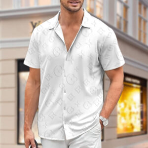 LUXURY-MEN- SHORT SLEEVES SHIRT