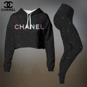 Premium Cropped Hoodie Leggings Set
