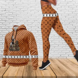 LV Premium High Waist Leggings - Hoodie
